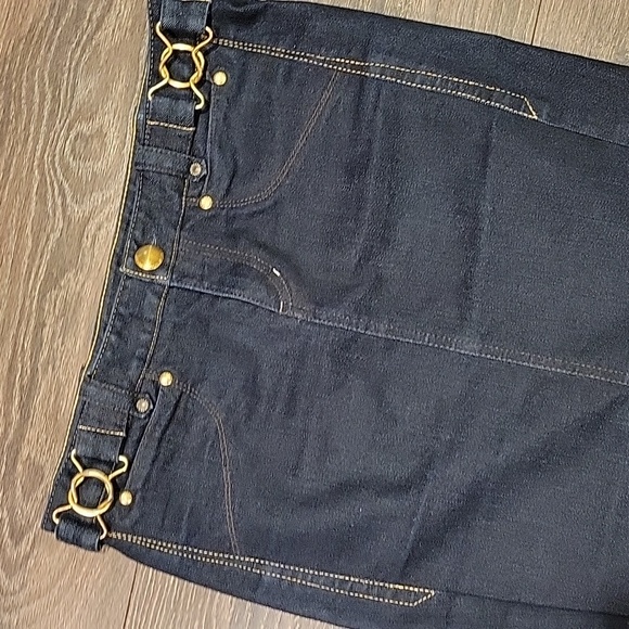 ❤️ ARMANI EXCHANGE STRETCH DENIM PENCIL JEAN SKIRT, 4 (27) - Picture 2 of 5